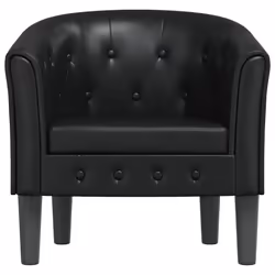 Poltrona Cabriolet Nera in Similpellecod mxl 108293