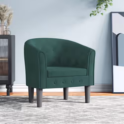 Questa poltrona cabriolet moderna aggiungerà un tocco di eleganza al vostro soggiorno, camera da letto, camera per gli ospiti ...