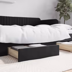 Ottimizzate lo spazio nella vostra camera da letto con questi cassettoni da letto! Materiale resistente: Il legno multistrato ...