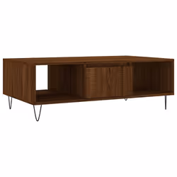 Tavolino Salotto Rovere Marrone 104x60x35 cm Legno Multistratocod mxl 129938