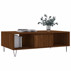 Tavolino Salotto Rovere Marrone 104x60x35 cm Legno Multistratocod mxl 129938