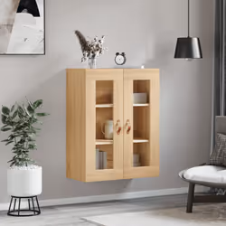 Mobile a Parete Rovere Sonoma 69,5x34x90 cmcod mxl 104470 - Vista aggiuntiva 3