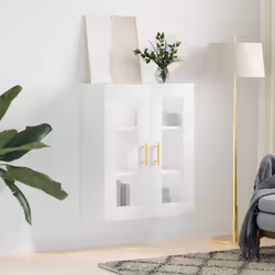 Mobile a Parete Bianco 69,5x34x90 cmcod mxl 79036 - Vista aggiuntiva 3