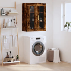 Mobile a Parete Rovere Fumo 69,5x34x90 cmcod mxl 129283