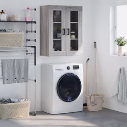 Questo mobile a parete, dal design elegante, è un complemento intramontabile al vostro arredamento. Materiale resistente: Il ...