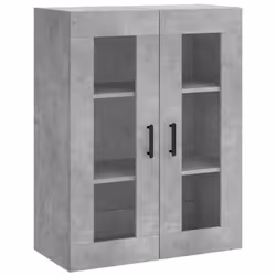 Mobile a Parete Grigio Cemento 69,5x34x90 cmcod mxl 103981 - Vista aggiuntiva 2