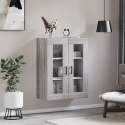 Mobile a Parete Grigio Sonoma 69,5x34x90 cmcod mxl 128776 - Vista aggiuntiva 3