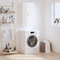 Armadietto da bagno, Mobile a Parete Bianco 34, 5x34x90 cm Vidaxl