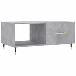 vidaXL Tavolino da Salotto Grigio Cemento 90x50x40cm Legno Multistrato - Vista aggiuntiva 2
