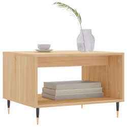 Tavolino da Salotto Rovere Sonoma 60x50x40 cm Legno Multistratocod mxl 80498 - Vista aggiuntiva 3
