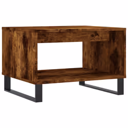 Tavolino da Salotto Rovere Fumo 60x50x40 cm Legno Multistratocod mxl 104831 - Vista aggiuntiva 2