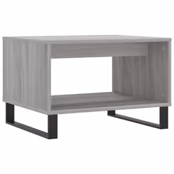 Tavolino da Salotto Grigio Sonoma 60x50x40 cm Legno Multistratocod mxl 80929 - Vista aggiuntiva 2