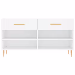 VidaXL 829724 scarpiera Bianco - Vista aggiuntiva 6