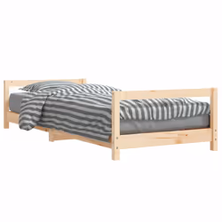 vidaXL Giroletto per Bambini 80x200 cm in Legno Massello di Pino - Vista aggiuntiva 2