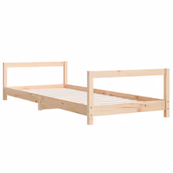 vidaXL Giroletto per Bambini 80x200 cm in Legno Massello di Pino - Vista aggiuntiva 3