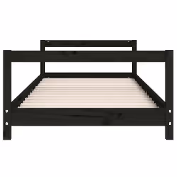 VidaXL 834395 lettino per bambini Nero Legno - Vista aggiuntiva 4