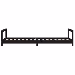 VidaXL 834395 lettino per bambini Nero Legno - Vista aggiuntiva 5