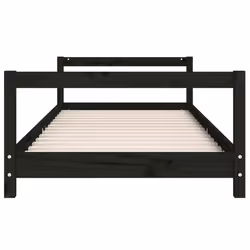 VidaXL 834404 lettino per bambini Nero Legno - Vista aggiuntiva 4