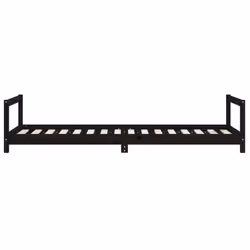 VidaXL 834404 lettino per bambini Nero Legno - Vista aggiuntiva 5