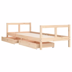 VidaXL 834405 lettino per bambini Legno - Vista aggiuntiva 4