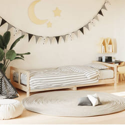 Giroletto per Bambini 80x200 cm in Legno Massello di Pino Vidaxl 81136