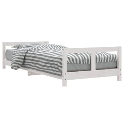 VidaXL 834421 lettino per bambini Bianco Legno