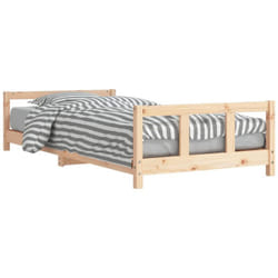 Giroletto per Bambini 90x200 cm in Legno Massello di Pino Vidaxl