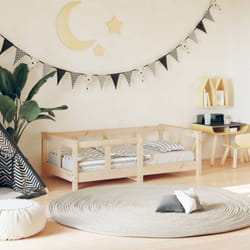 Giroletto per Bambini 70x140 cm in Legno Massello di Pino vidaXL 44260