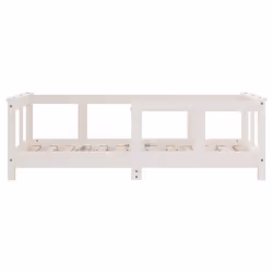 VidaXL 834427 lettino per bambini Bianco Legno - Vista aggiuntiva 5