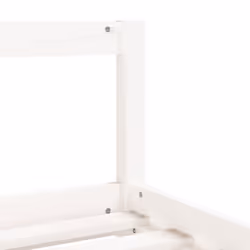 VidaXL 834430 lettino per bambini Bianco Legno - Vista aggiuntiva 6