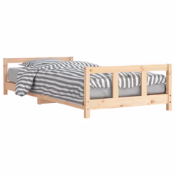 vidaXL Giroletto per Bambini 90x190 cm in Legno Massello di Pino - Vista aggiuntiva 2