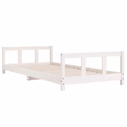 VidaXL 834433 lettino per bambini Bianco Legno - Vista aggiuntiva 3