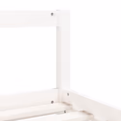 VidaXL 834433 lettino per bambini Bianco Legno - Vista aggiuntiva 6