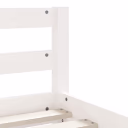 VidaXL 834436 lettino per bambini Bianco Legno - Vista aggiuntiva 8