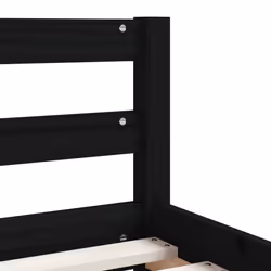 VidaXL 834437 lettino per bambini Nero Legno - Vista aggiuntiva 8