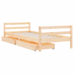 VidaXL 834438 lettino per bambini Legno - Vista aggiuntiva 4