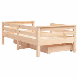VidaXL 834441 lettino per bambini Legno - Vista aggiuntiva 7