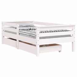 VidaXL 834442 lettino per bambini Bianco Legno