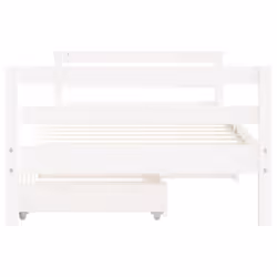 VidaXL 834445 lettino per bambini Bianco Legno - Vista aggiuntiva 5