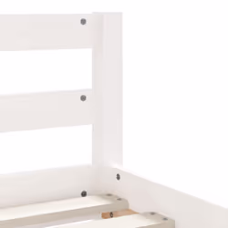 VidaXL 834448 lettino per bambini Bianco Legno - Vista aggiuntiva 8