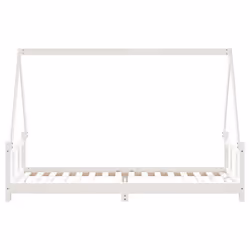 VidaXL 834454 lettino per bambini Bianco Legno - Vista aggiuntiva 5