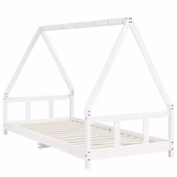 VidaXL 834454 lettino per bambini Bianco Legno - Vista aggiuntiva 6