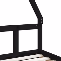 VidaXL 834455 lettino per bambini Nero Legno - Vista aggiuntiva 6