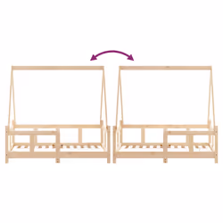 VidaXL 834456 lettino per bambini Legno - Vista aggiuntiva 8