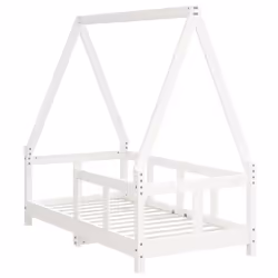 VidaXL 834457 lettino per bambini Bianco Legno
