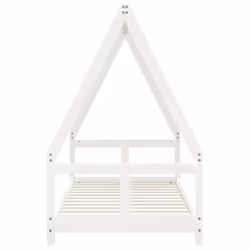 VidaXL 834460 lettino per bambini Bianco Legno - Vista aggiuntiva 4