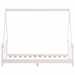 VidaXL 834460 lettino per bambini Bianco Legno - Vista aggiuntiva 5