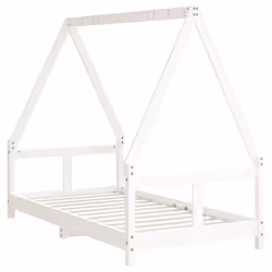 VidaXL 834460 lettino per bambini Bianco Legno - Vista aggiuntiva 6