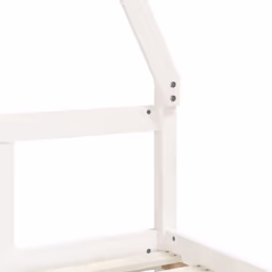 VidaXL 834460 lettino per bambini Bianco Legno - Vista aggiuntiva 7