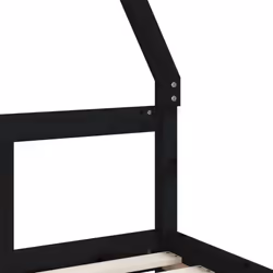 VidaXL 834461 lettino per bambini Nero Legno - Vista aggiuntiva 6